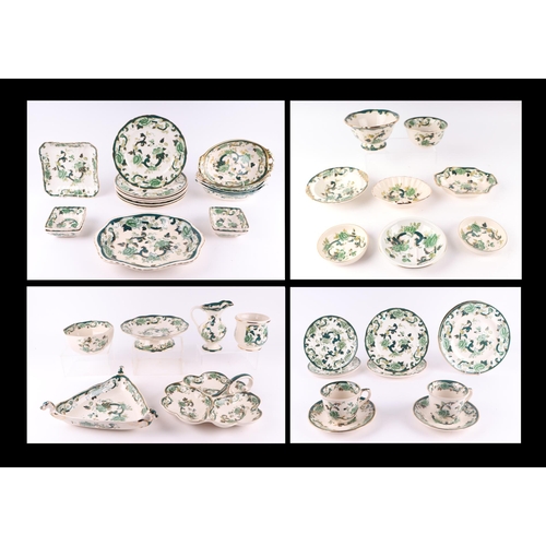 A quantity of assorted Masons Ironstone Chartreuse pattern dinner and ...