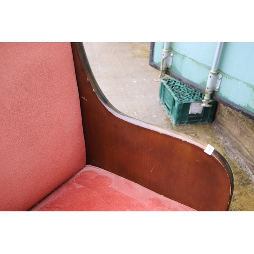 1025 - A pair of walnut high back throne type chairs with lion paw front feet (2).