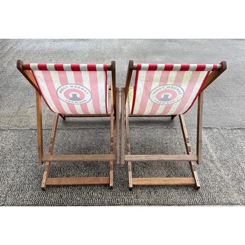 1 - A pair of Camden Town Brewery deckchairs (2).