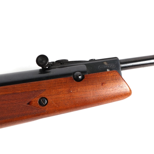 109 - A Weihrauch HW80 .22 air rifle with telescopic sights.