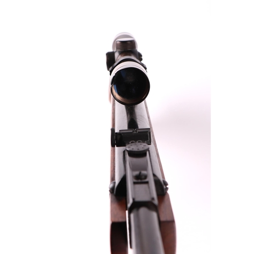 109 - A Weihrauch HW80 .22 air rifle with telescopic sights.