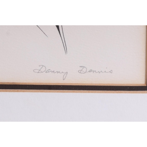 154 - Danny Dennis (b1951 Canadian Indigenous) - Raven and First Man - signed in pencil to the margin, col... 