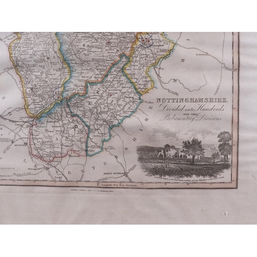 219 - After Thomas Moule - a modern map of Dorsetshire; together with two similar maps - Westmoreland and ... 