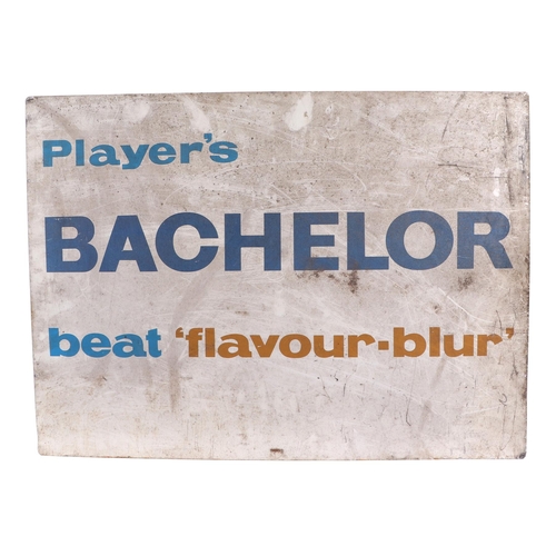 24 - An original advertising sign - Players Bachelor Beat; 