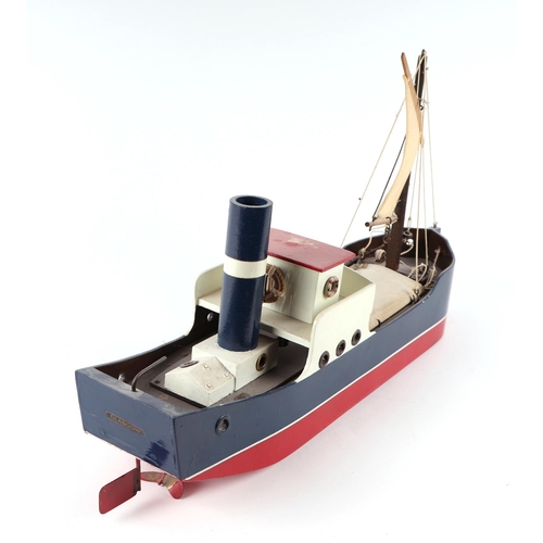 343 - A Lines Bros (pre Triang) model of a boat, 57cms long.