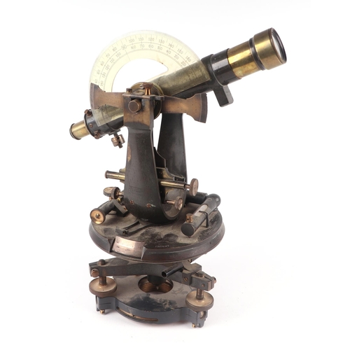 443 - A Stanley of London theodolite, numbered 93165.