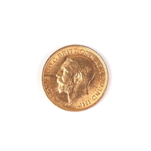 497 - A George V 1911 full gold sovereign.