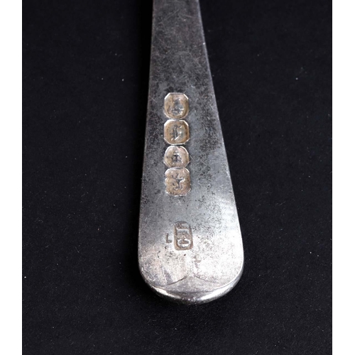 516 - A group of Georgian and Victorian desert spoons, various dates and makers marks, 584g.