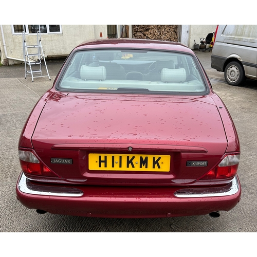 44 - A 2002 Jaguar XJ V8 Sport Automatic, registration no. H11 KMK, chassis no. SAJAC12L72F49585, engine ... 