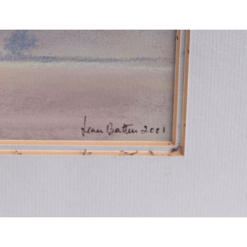 166 - Jean Batten (modern British) - Take Off - swans in flight, signed & dated 2001 lower right, pastel, ... 