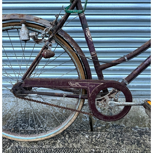 41 - Two vintage bicycles - The Trent Tourist and a Raleigh, for display purposes only (2).