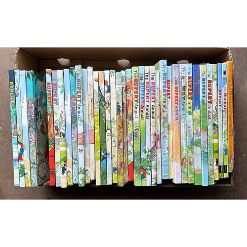 52 - A large quantity of Rupert the Bear annuals.