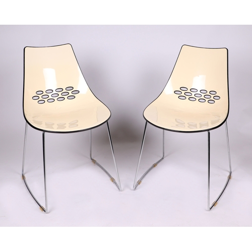 860 - A set of four Italian design Calligaris Connubia Jam dining chairs (4).