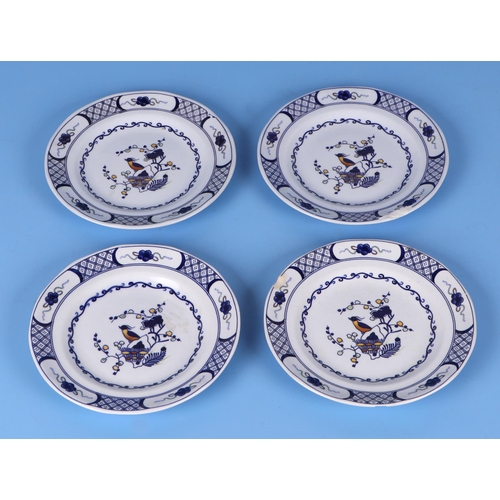 313 - A Wedgwood Georgetown collection Volendam design tableware's to include tureens and covers; a pair o... 