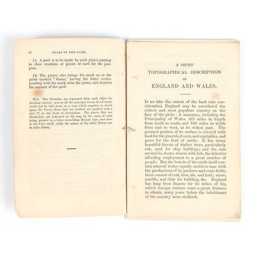 352 - A William Spooner & The Travellers of England and Wales, published November 1844, being an amusing a... 