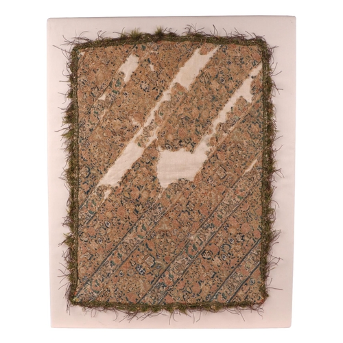 128 - A George IV sampler with verse and figures within a meandering boarder, by Grace Routh (March 11th 1... 