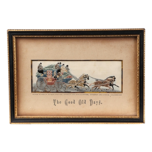 406 - A Victorian Stevengraph, 