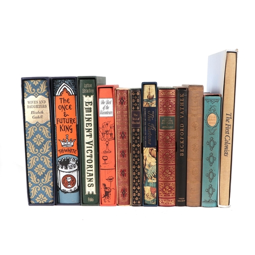 49 - Assorted Folio Society Volumes,  including Strachey (Litton), Eminent Victorians, Gaskell (Elizabeth... 