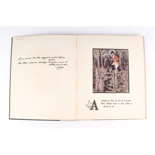 57 - Armour (G D) 'A Hunting Alphabet' Country Life first edition 1929, Gorse (Golden) 