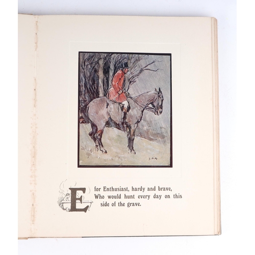 57 - Armour (G D) 'A Hunting Alphabet' Country Life first edition 1929, Gorse (Golden) 