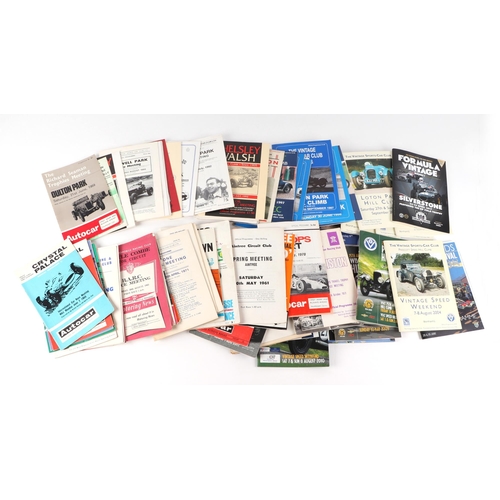 59 - A good selection of motorsport programs, from the 1960/70/80s, including 1966 RSA British Grand Prix... 