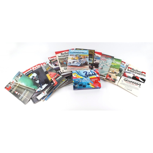 59 - A good selection of motorsport programs, from the 1960/70/80s, including 1966 RSA British Grand Prix... 