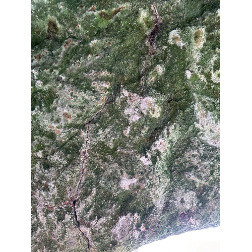 7 - A very large and heavy stone trough planter, 159 by 47 by 30cm high.