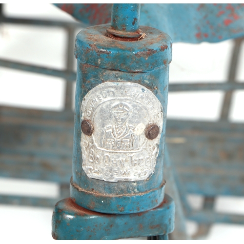 371 - A Burmese tubular steel child's tricycle.
