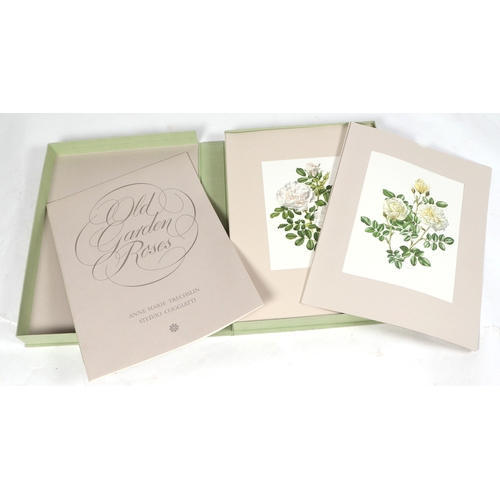 53 - Trechslin (Anne- Marie) and Coggiatti (Stelvio) Old Garden Roses limited edition folio, no.522, cont... 