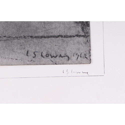 147 - In the manner of L S Lowry (1887-1976), a group of pencil drawings bearing the L S Lowry signature a... 