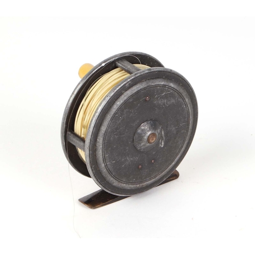 239 - An A Carter & Co. fly fishing reel, 7.5cms diameter.