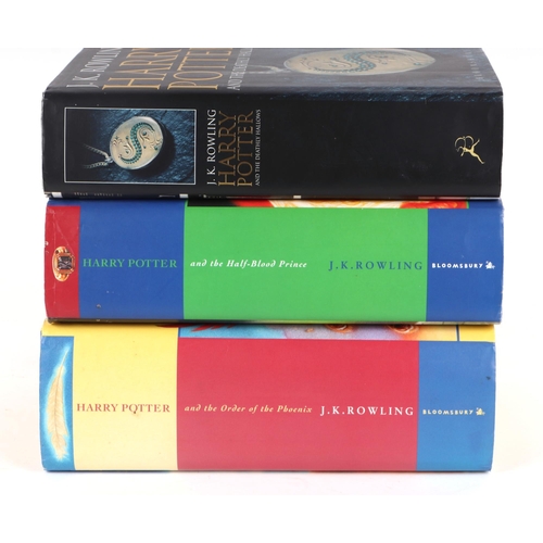 25 - Rowling (JK) Harry Potter and the Deathly Hallows, first edition, hardback with dust cover; another ... 