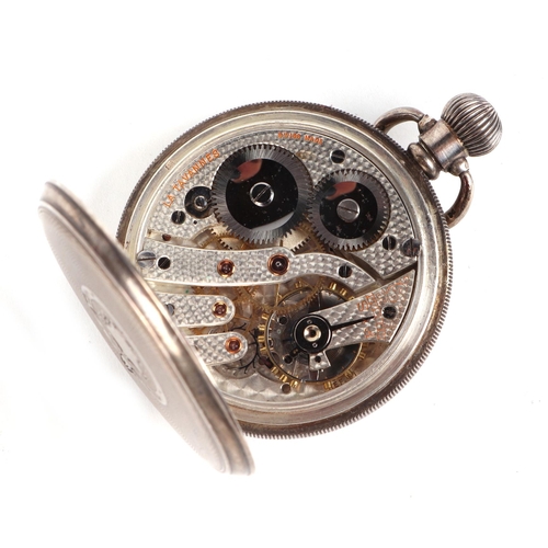 358 - Three silver cased open faced pocket watches; together with a silver half hunter pocket watch (4).