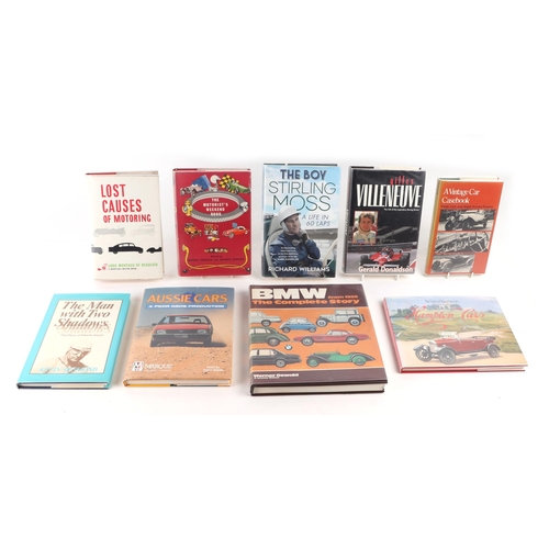 26 - A quantity of assorted motoring volumes to include Mays (Raymond) Split Seconds; Campbell (Colin) Th... 