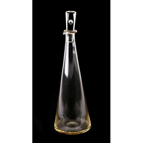 269 - A Holmegaard Pur Lutken decanter, 36cms high.