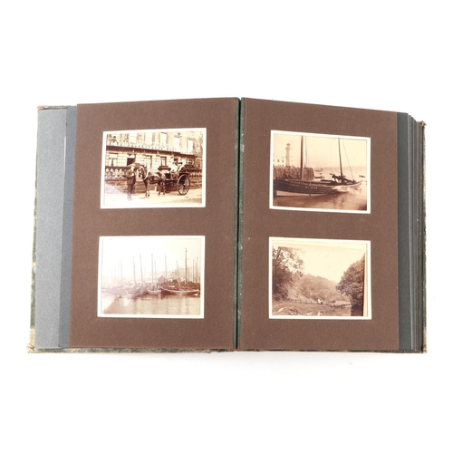 31 - Two late 19th / early 20th century photograph albums covering topographical, architectural, landscap... 