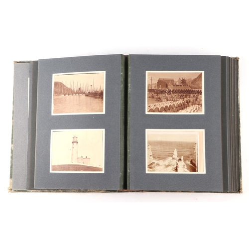 31 - Two late 19th / early 20th century photograph albums covering topographical, architectural, landscap... 