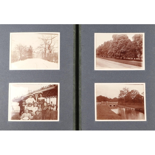 31 - Two late 19th / early 20th century photograph albums covering topographical, architectural, landscap... 