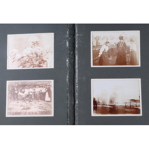 31 - Two late 19th / early 20th century photograph albums covering topographical, architectural, landscap... 