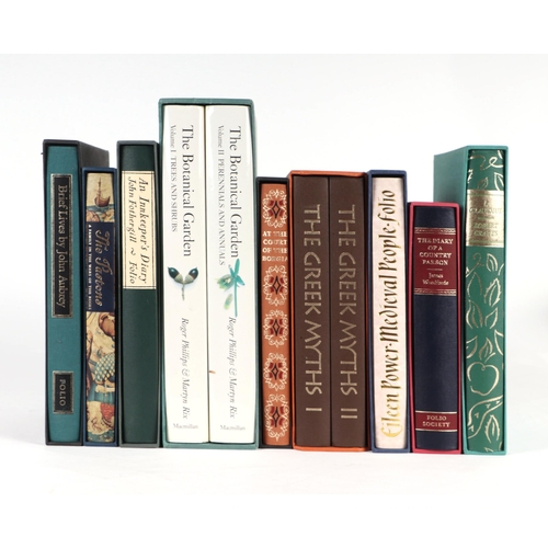 32 - A quantity of assorted Folio Society volumes and similar to include Aubrey (John) Brief Lives; Blyth... 