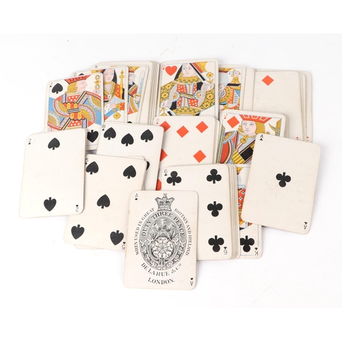 348 - A pack of De La Rue & Co. playing card with chinoiserie decoration.Condition ReportGood overall cond... 