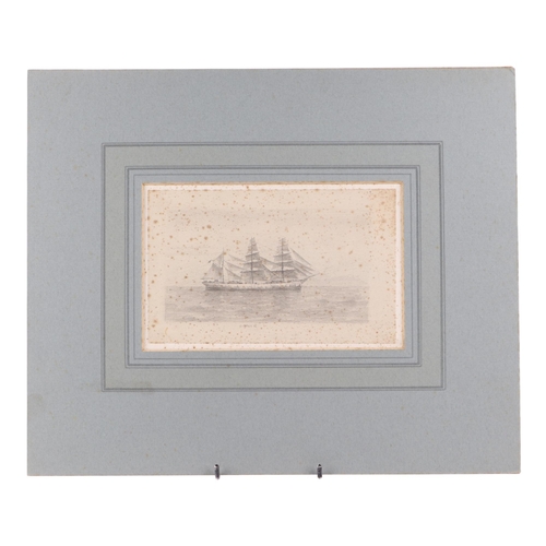 120 - Nautical interest:  John Brown - nautical pencil sketches of various ships including T.S.S. Rotorua,... 