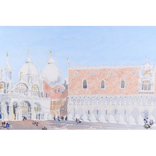 200 - Edward Bestow (20th century British) - Venice - signed and dated '92 lower right, watercolour, frame... 