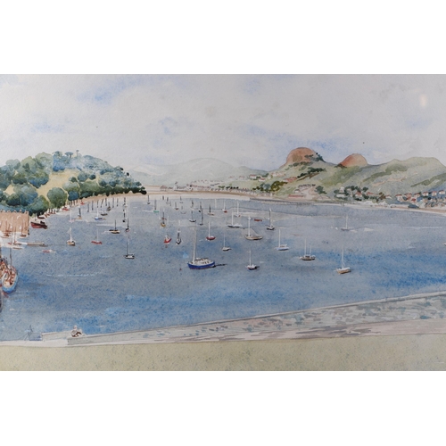 204 - Edward Bestow (20th century British) - The Conwy Estuary & Deganwy - signed and dated '67 lower righ... 