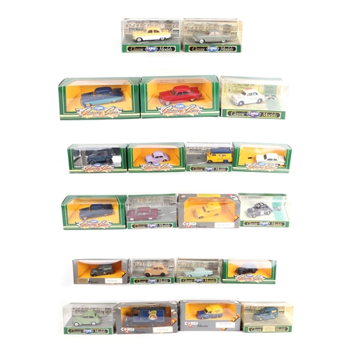 298 - A quantity of assorted Corgi Classic saloon and commercial diecast vehicles to include Bedford CA Do... 