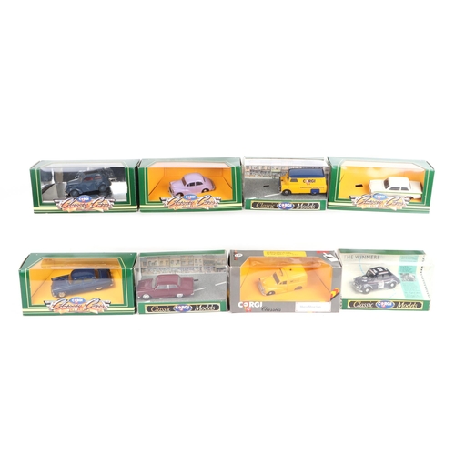 298 - A quantity of assorted Corgi Classic saloon and commercial diecast vehicles to include Bedford CA Do... 