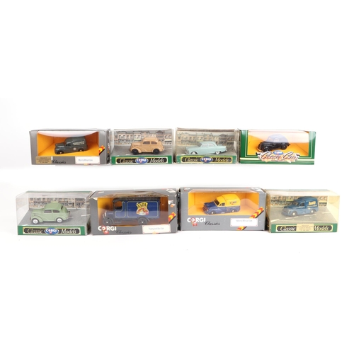 298 - A quantity of assorted Corgi Classic saloon and commercial diecast vehicles to include Bedford CA Do... 