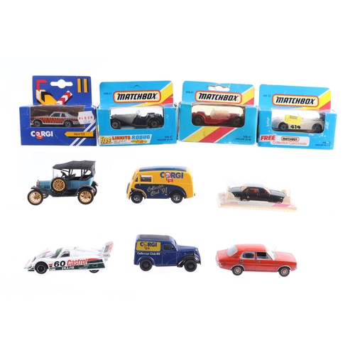 299 - A quantity of assorted diecast scale models to include Corgi, Morris Minor Vans box set, D13/1, Corg... 