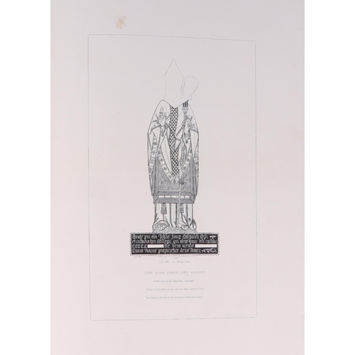 3 - Boutell (Rev. Charles) - The Monumental Brasses of England - first edition, illustrated by Mr R B Ut... 