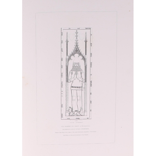 3 - Boutell (Rev. Charles) - The Monumental Brasses of England - first edition, illustrated by Mr R B Ut... 